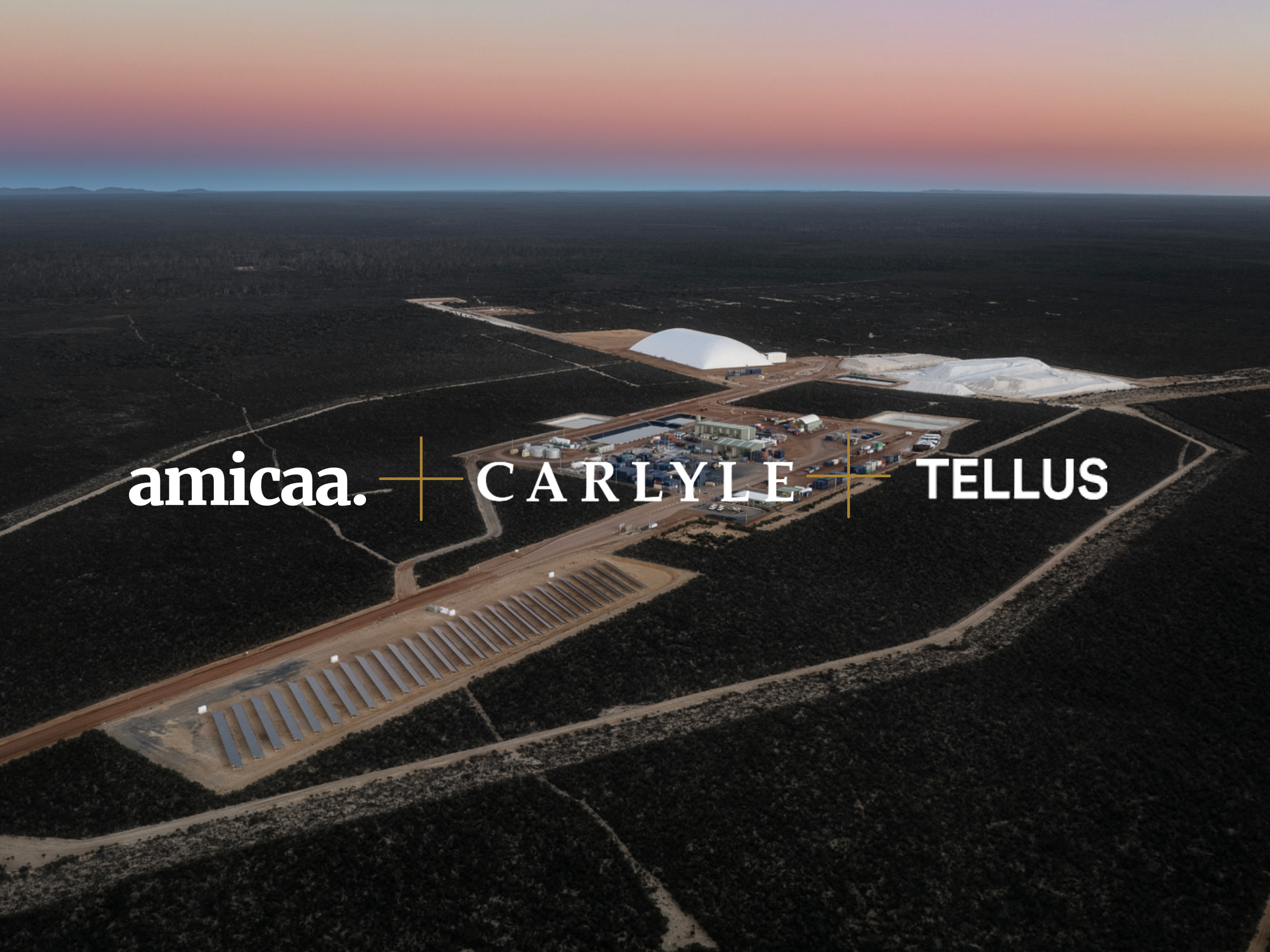 amicaa and Carlyle Provide A$240 Million Debt Financing to Tellus